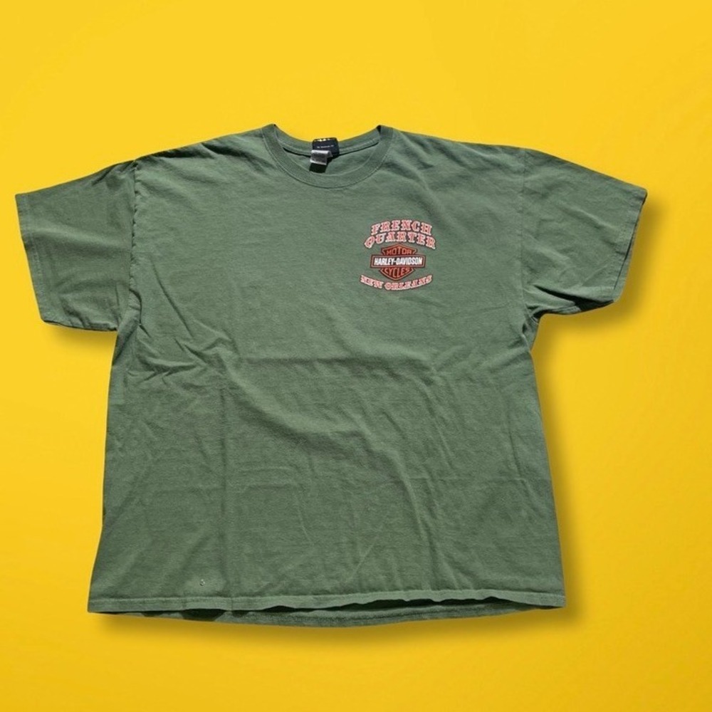 Vintage Harley Davidson French Quarter New Orleans T Shirt Mens XXL